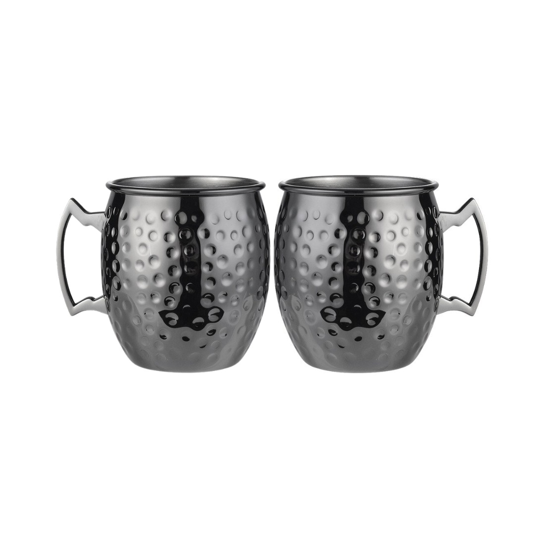 530ml (18 OZ) Stainless Steel Moscow Mule Mugs (Set of 2)