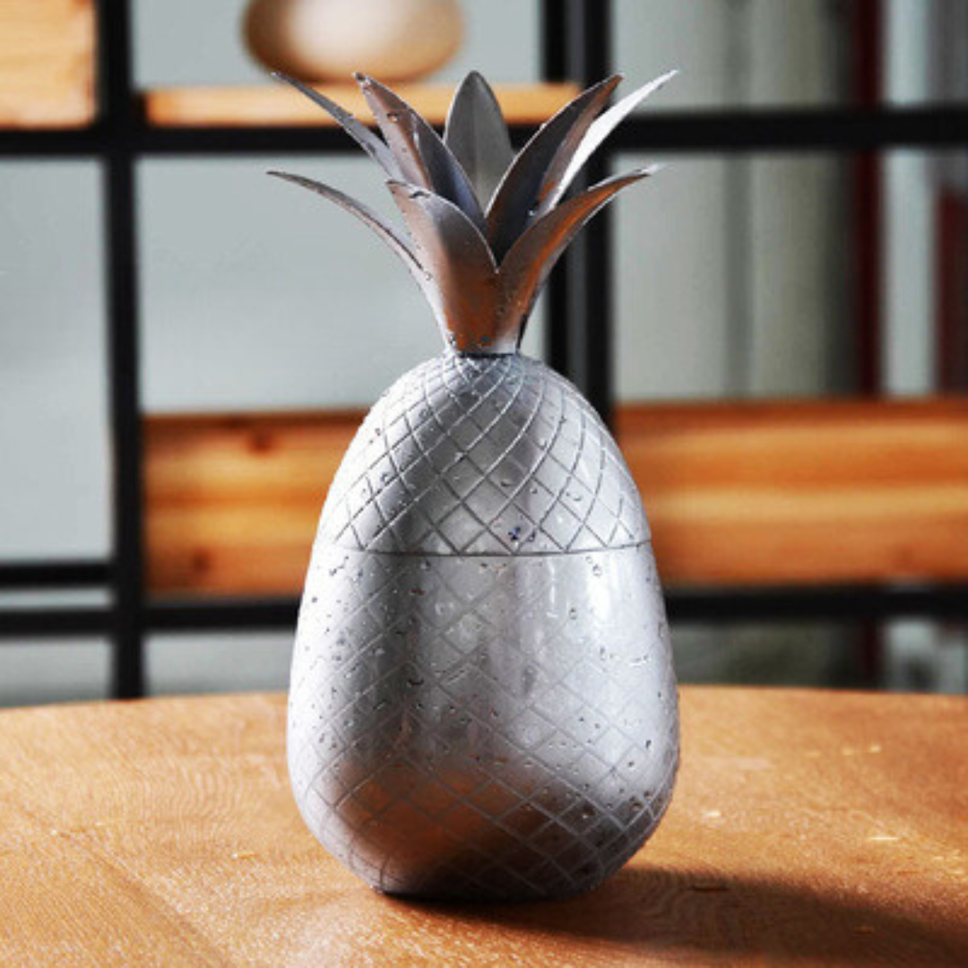 500ml (17 OZ) Stainless Steel Pineapple Cocktail Cups